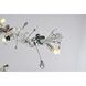 Canada 30 Light 70 inch Chrome Chandelier Ceiling Light